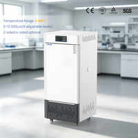 Incubadora de Luz Lichen GZX 70-500L para Crecimiento de Plantas, Germinación de Semillas, Cámara de Cultivo de Laboratorio, Control LCD de 0-60°C