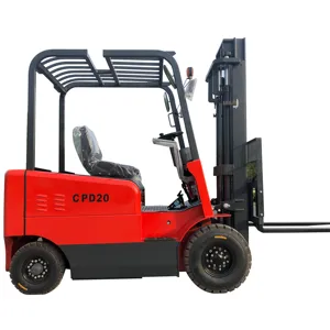 WELIFTRICH CPD-20FE 4 wheel 2ton warehouse small electric manual forklift sitting pallet carts with customization