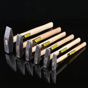 BOYUAN Martillo de Mecánico de Cara Cuadrada de 200g con Mango de Madera de 270mm, Herramienta Manual Industrial Multiusos de Grado DIY OEM - Product Image 3