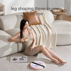 Masseur de pieds électrique multifonction vibrant avec contrôle de la minuterie, batterie rechargeable, physiothérapie EMS, infrarouge et chauffage par lumière rouge - Product Image 4