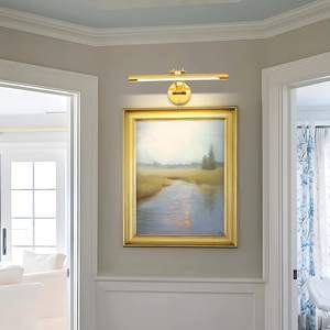 Lampe murale LED d'intérieur au design moderne 2026, éclairage de salle de bain réglable, classé IP44, pour hôtel, art mural - Product Image 2