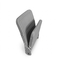 Sièges de stade en aluminium relevables à design plat, écologiques et résistants aux UV pour systèmes de gradins télescopiques et complexes sportifs
