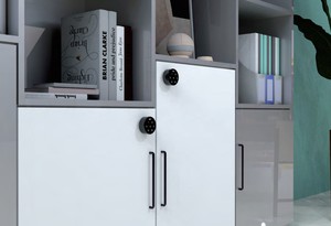 Cerradura electrónica digital para armario, cerrojo inteligente con contraseña, sin batería, con 6 dígitos, para cajón de madera - Product Image 2