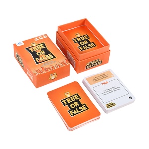 Jeu de cartes de questions <span class=keywords><strong>coquines</strong></span> parlantes avec impression personnalisée du fabricant, avec insert en papier et boîte supérieure et inférieure - Product Image 6