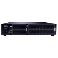 Boîtier d'interface audio numérique 16 canaux avec suppresseur de rétroaction, carte son USB pour système de sonorisation de salle de conférence