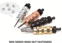 Hitec ABIB-1/4 Rondelles à épaule à ressort à vis sans tête/à vis croisée en acier de qualité aéronautique série AB, haute précision, zinguées