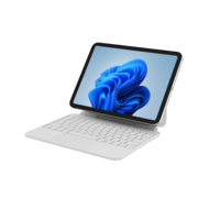 Clavier Magique en Alliage d'Aluminium pour iPad 10e/11e Génération, Conception Flottante à Cantilever avec Support Intégré Rétroéclairé et Trackpad