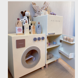 Mini <span class=keywords><strong>cuisine</strong></span> en bois écologique Playhouse de <span class=keywords><strong>cuisine</strong></span> et jouets alimentaires pour filles d'approvisionnement d'usine - Product Image 2