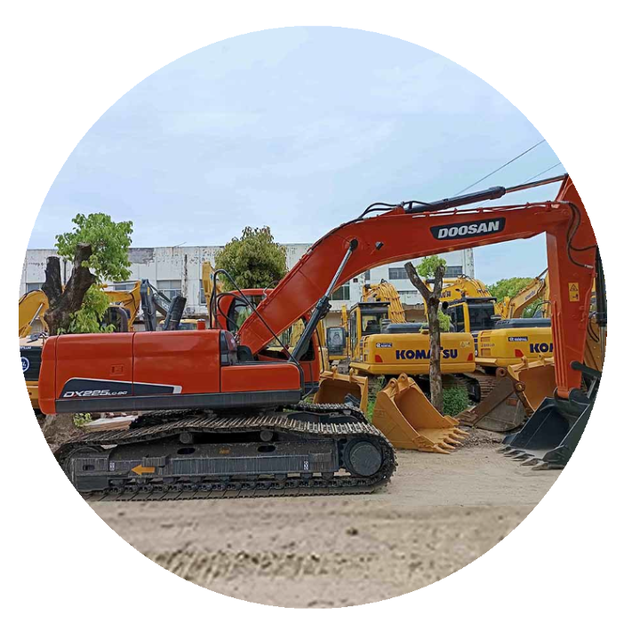 DX225 Original DOOSAN DX225LC DX225 225 LCA DH225 DH300 DX300 Excavator Made in Korea Doosan for Sale Used Excavator