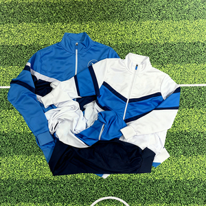 Toptan futbol eğitim seti seti 2526 kulübü uzun kollu eğitim seti erkek atletik uzun kollu çabuk kuru nefes fermuar - Product Image 3