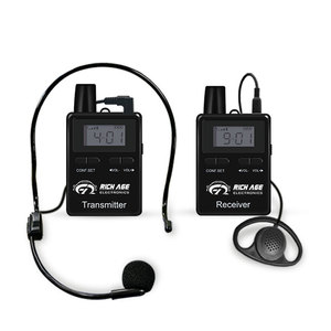 Sistema de comunicación de guía de Radio bidireccional portátil inalámbrico de 2,4 Ghz para receptor y transmisor de Audio <span class=keywords><strong>Bluetooth</strong></span> para montar a caballo - Product Image 1