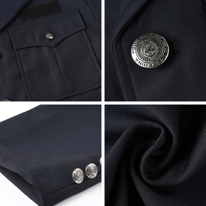 Vestes uniformes <span class=keywords><strong>de</strong></span> garde <span class=keywords><strong>de</strong></span> <span class=keywords><strong>sécurité</strong></span> <span class=keywords><strong>de</strong></span> conception bleu foncé avec des poches vêtements <span class=keywords><strong>de</strong></span> travail formels Logo personnalisé uniforme <span class=keywords><strong>de</strong></span> <span class=keywords><strong>sécurité</strong></span> G4s <span class=keywords><strong>de</strong></span> bureau - Product Image 4
