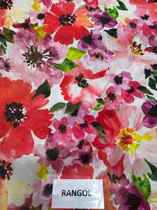 Tela Satén Tejida Peinada Ecológica Rangol, Teñida, Ligera, para Confección de Ropa de Mujer y Niña, Materiales al por Mayor - Product Image 3