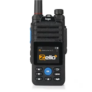 Walkie Talkie telefonları Zello PTT düğmesi APP WiFi mobil radyo 4G ağ uzun menzilli Smartphone GPS Android