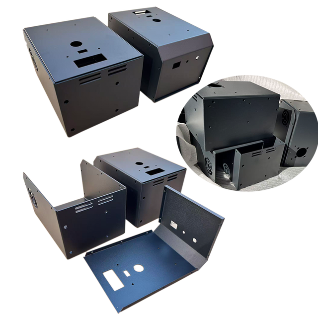 Custom Waterproof Aluminum or Iron Battery Box case Electronic Enclosure Sheet Metal Fabrication