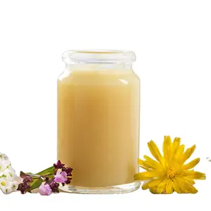 Grande gelée de royal au lait d'abeille naturelle, bio, frais, à vendre, 2022 ml