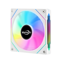 Ventilateurs de refroidissement de boîtier Wanmisle de haute qualité 120 mm RGB ARGB, ventilateur de refroidissement de boîtier d'ordinateur 12 V CC, ventilateur de refroidissement RGB pour PC de jeu