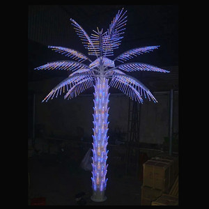LED Coconut Palm <b>Tree</b> Decoration Light for Outdoor Garden Landscape and Tropical Festival Scene <b>Lighting</b> Display - Product Image 4