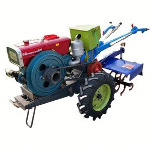Máquina de Zanjado Multifunción para Campos de Arroz y Huertos de 12/15/18/25 Caballos de Fuerza / Motocultor con Rotocultivador - Product Image 1