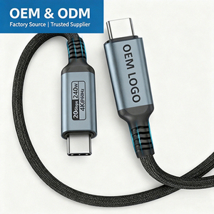 Câble USB-C de <span class=keywords><strong>1</strong></span>,<span class=keywords><strong>2</strong></span> mètre, Type C 3.<span class=keywords><strong>2</strong></span> Gen2, transfert de données 20 Gbps, câble USB-C personnalisé en usine, <span class=keywords><strong>1</strong></span> m, <span class=keywords><strong>2</strong></span> m, 3,<span class=keywords><strong>1</strong></span> m, charge rapide, câble USBC vers USBC 240W - Product Image 1