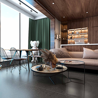 Carrelage en porcelaine effet terrazzo Sinai Pearl 750x1500mm, moderne, antidérapant, imperméable, pour sol, mur, salle de bain, salon, hôtel