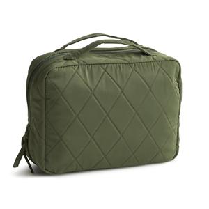 Wholesale GZZEST <b>Diamond</b> Quilted Cosmetics <b>Organizer</b> Fashionable Waterproof Polyester <b>Makeup</b> Bag Durable Zipper - Product Image 1