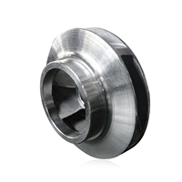 Turbine de pompe fermée de précision en acier inoxydable 304 résistant à la corrosion, fabrication OEM par fonderie de précision
