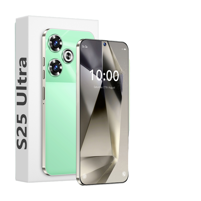 S25 5G Ultra Portable Smartphone 16GB RAM 1TB Storage HD 2K Screen 144Hz Refresh Rate 108MP Deca Core Unlocked Global for Gaming