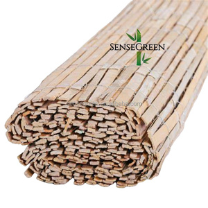 Vente en gros de clôtures environnementales en <span class=keywords><strong>bambou</strong></span> avec treillis et portails de jardin privé au design à lamelles fendues - Product Image 5