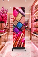 GOB P2.5 Ultra HD HDR10 600nit Indoor Digital Signage LED-Poster mit automatischer Loop-Wiedergabe Werbedisplay für Geschäfte, Restaurants, Ausstellungsräume