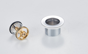 Di alta qualità in ottone Pop-up Click Clack era lavello di <span class=keywords><strong>scarico</strong></span> senza Overflow - Product Image 3