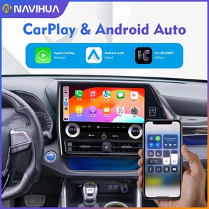 เครื่องเล่นดีวีดีติดรถยนต์ NaviHua รุ่นใหม่ หน้าจอสัมผัส ระบบแอนดรอยด์ 13 มัลติมีเดีย พร้อมระบบนำทาง GPS สำหรับรถยนต์โตโยต้า ไฮแลนเดอร์ ปี 2021 2023 - Product Image 3