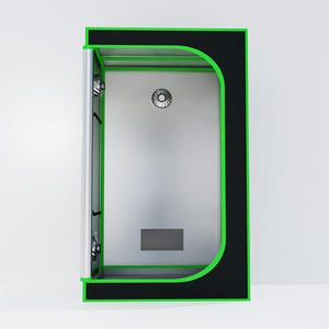 80*80 * بزراعة الخيام بدون نافذة 600D أكسفورد مايلر الخيام المعدنية لزراعة البستنة في الدفيئة - Product Image 2