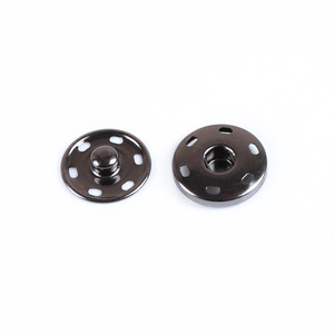 Snap Buttons Alloy Round Concealed Nickel Free For Coat Trench Down Jacket Accessories - Product Image 2