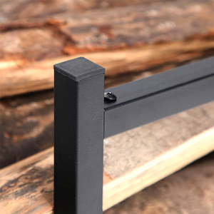 JH-Mech Supports de rangement pour bûches de cheminée en acier pour intérieur et extérieur personnalisés - Product Image 5