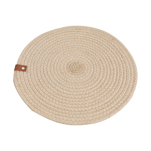 Linen placemats, heat-insulating <b>mats</b>, anti-scalding table <b>mats</b>, household coasters, <b>plate</b> <b>mats</b>, pot <b>mats</b>, thickened - Product Image 4