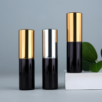 Atomiseur de parfum miniature SUMEEAR 5 ml, flacon noir avec bouchon en aluminium, vaporisateur à fine brume, flacon rechargeable pour voyage