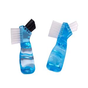 Petite <span class=keywords><strong>brosse</strong></span> à dents <span class=keywords><strong>pour</strong></span> prothèses dentaires et appareils de rétention, avec étui - Product Image 1