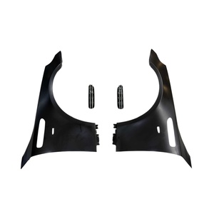 Guardabarros de Acero Estilo <span class=keywords><strong>M5</strong></span> para <span class=keywords><strong>BMW</strong></span> E60 E61 2004-2010, Ajuste Perfecto |   Juego de 2 Guardabarros Estilo <span class=keywords><strong>M5</strong></span> con Rejilla de Malla - Product Image 1