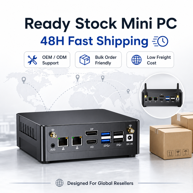 13th Gen Mini PC Intel Core I9 13900H DDR5 64GB RAM NVMe 4.0 SSD USB4 Dual LAN 2.5G 1G Windows 11 Pro 3-Year Warranty Factory