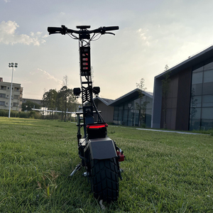 Patinete Eléctrico Plegable de 13 Pulgadas con Neumáticos Grandes, Doble Motor, Poste con Logotipo, Reposapiés y Logotipo - Product Image 5