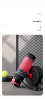 Bouteille d'eau de sport Tritan sans BPA avec logo personnalisé, bouteilles d'eau de sport réutilisables en plastique, ventes chaudes