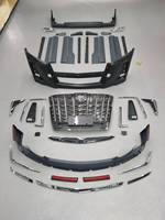 Pour TOYOTA Alphard 2015-2018 mise à niveau au modèle SC 2019-2020 kit de carrosserie sans lampes