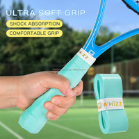 Poignées antidérapantes souples en matériau PU pour tennis, badminton, vélo, pêche, squash