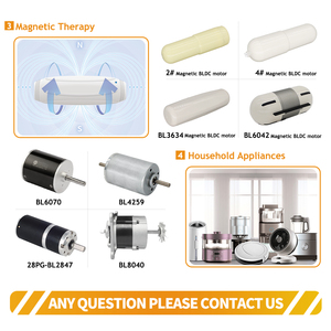 Elektrikli yüksek tork iç Rotor BLDC Motor aktüatör için kalıcı mıknatıs 48v düz - Product Image 5