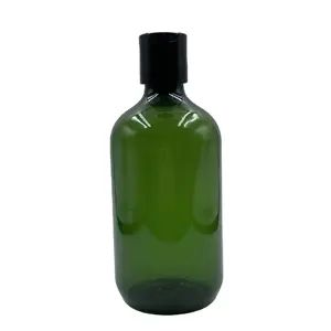 Hot Sale Shampoo flaschen leer 100ml 150ml 250ml 500ml Haustier Plastik behälter mit Disc Top Cap Haargel Lotion Flaschen