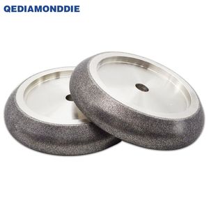 Hojas de sierra de cinta recubiertas, rueda de afilado, muela abrasiva CBN de diamante galvanizado, adecuada para amoladora de sierra de madera, amoladora de banco - Product Image 3