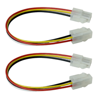Adaptador Angitu de 15 Pines para Laptop con Cable de Alimentación PCIe 1x2x3x4xSata de 6/8 Pines a SATA 12V 5V, Aislamiento de PVC, 50cm, Cobre Estañado