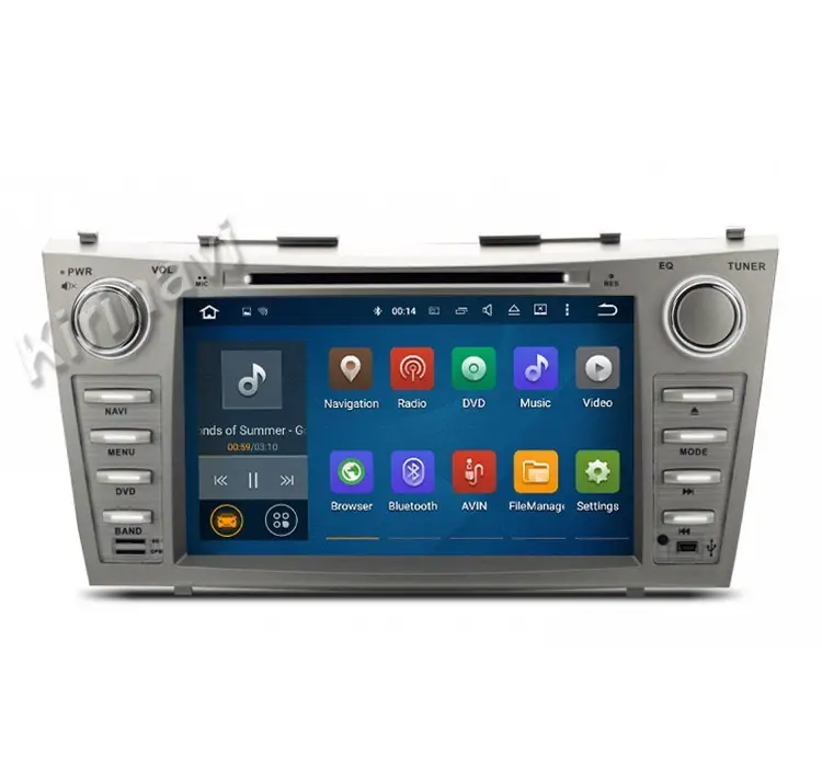 Kirinavi WC-TC8006 android 11.0 sistema audio dvd per auto per toyota camry 2006-2011 sistema multimediale per auto wifi 3g bt playstore GPS