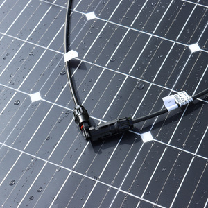 <span class=keywords><strong>Panneau</strong></span> <span class=keywords><strong>solaire</strong></span> flexible noir mono-module haute efficacité 100W <span class=keywords><strong>pour</strong></span> <span class=keywords><strong>camping</strong></span>-<span class=keywords><strong>car</strong></span>, maison, bateau, jardin, balcon, vente en gros en Europe - Product Image 3